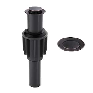 2.2 in. Bathroom and Vessel Sink Pop-Up Drain Stopper Without Overflow in Oil Rubbed Bronze