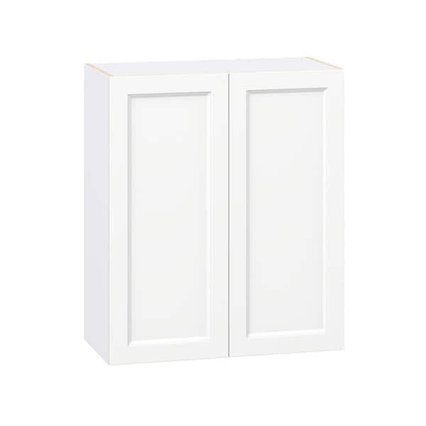 Laramie 30 in. W x 14 in. D x 35 in. H Assembled Wall Kitchen Cabinet in Painted Bright White