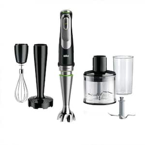 MultiQuick MQ9137XI Advanced Smart Speed SS and Black Immersion Blender with Active Power Drive Technology