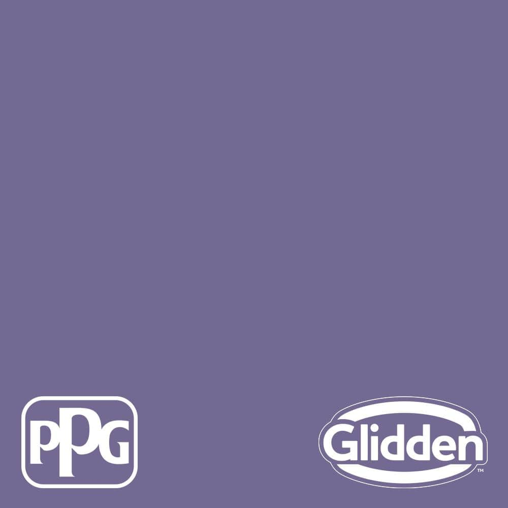 Glidden 8 oz. PPG1175-6 Purple Grapes Satin Interior Paint Sample