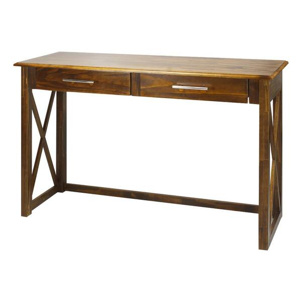 Casual Home Bay View Warm Brown Console Table