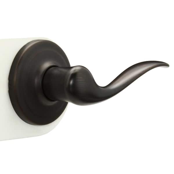 Tustin Venetian Bronze Right-Handed Half-Dummy Door Handle with Microban Antimicrobial Technology