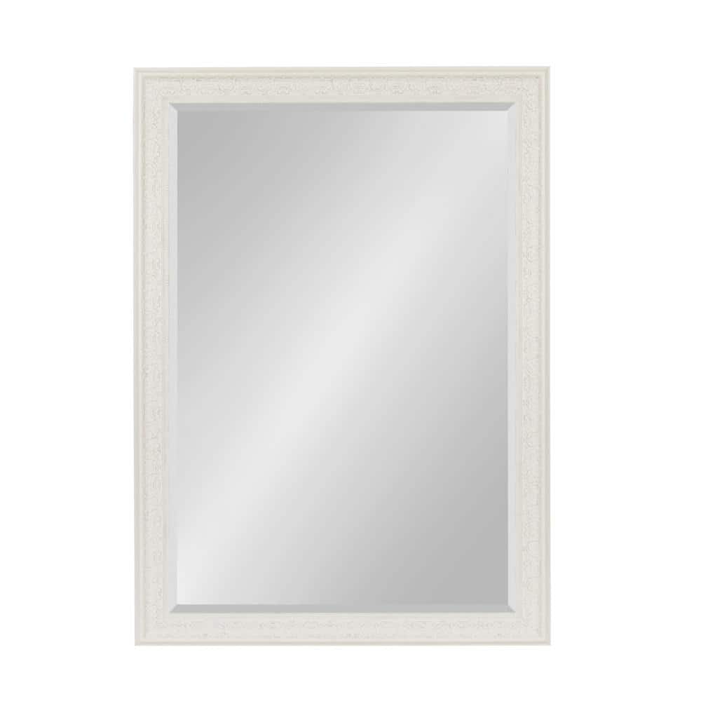 White Rectangular Full Length Vanity Wall Mirror