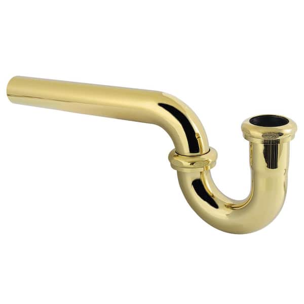 Made To Match 1-1/4 in. Decor P-Trap in Polished Brass