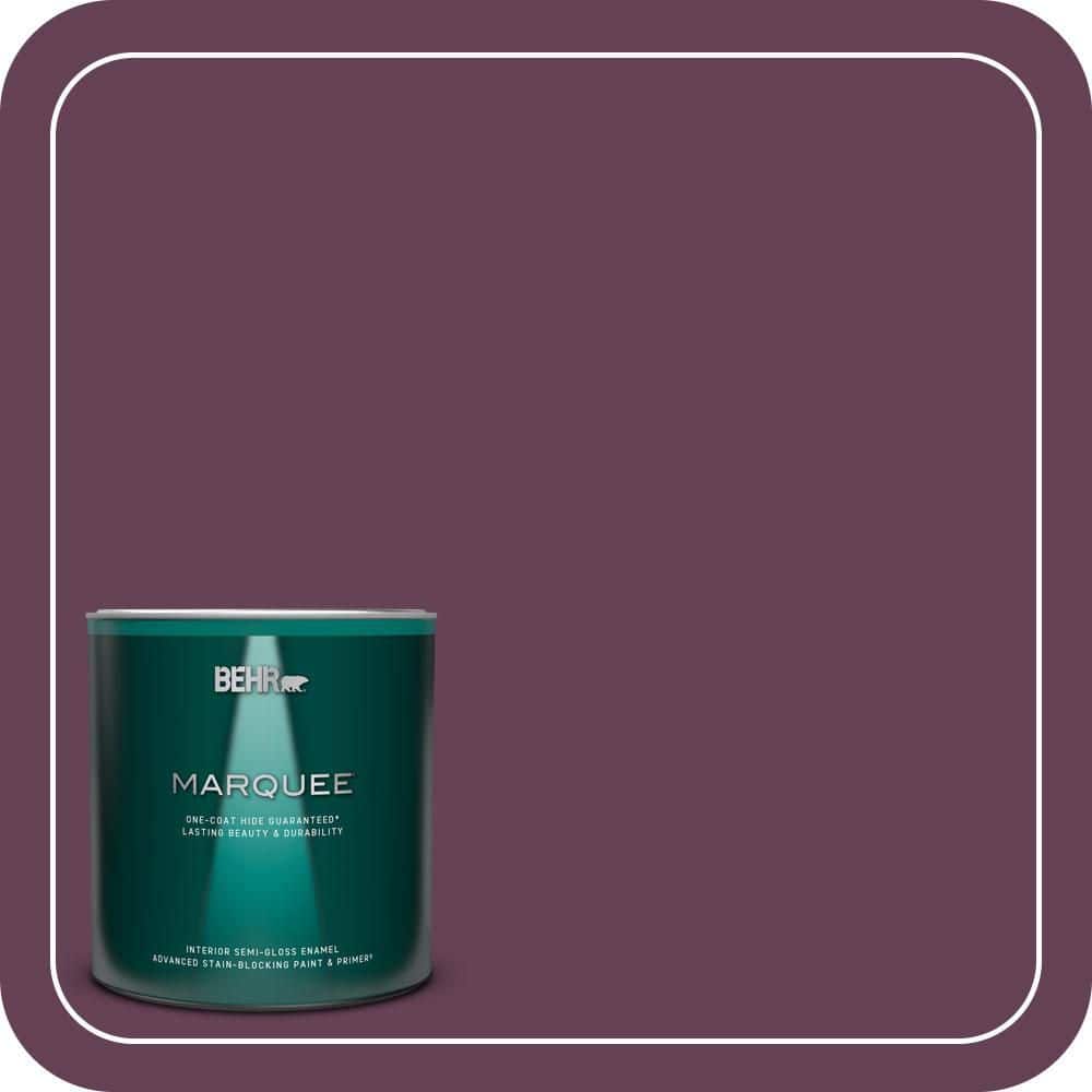 1 qt. #S-G-690 Delicious Berry Semi-Gloss Enamel Interior Paint & Primer price history on PriceWatchPro