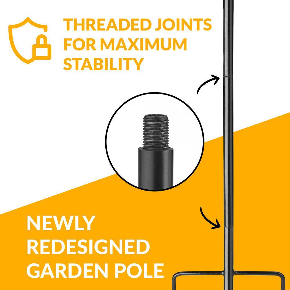 Pure Copper 18" Bird Bath with Garden Pole
