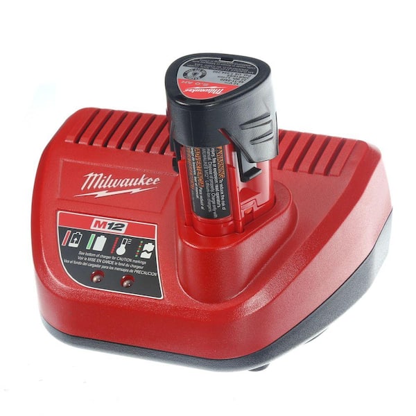 Milwaukee - M12 FUEL 12V Lithium-Ion Brushless Cordless 1/4 in. Hex Impact Driver Kit W/(2) 2.0Ah Batteries, Charger & Hard Case