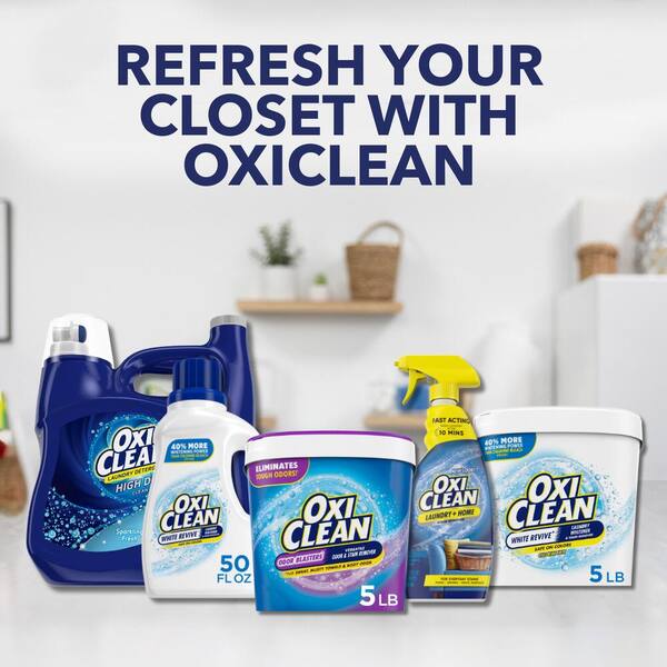 Oxiclean Laundry Whitener & Stain Remover, White Revive - 5 lb