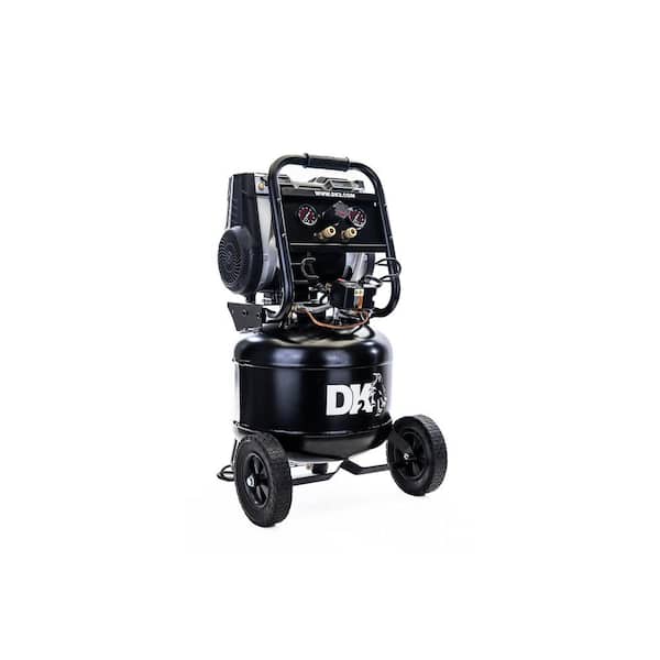 DK2 AC02G 2 gal. 125 PSI Portable Silent Electric Air Compressor