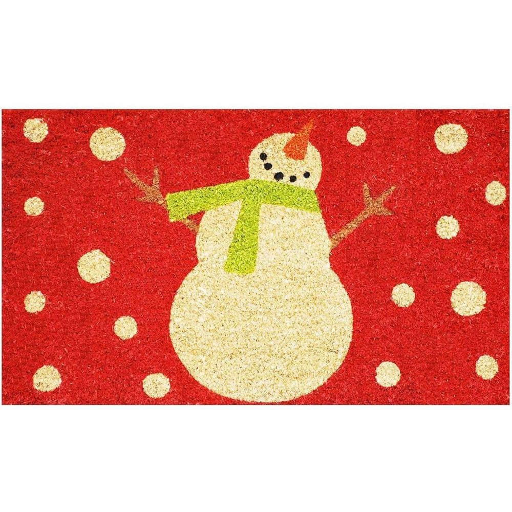 Multi-Colored 36 in. x 24 in. Coir Outdoor Door Mat price history on PriceWatchPro