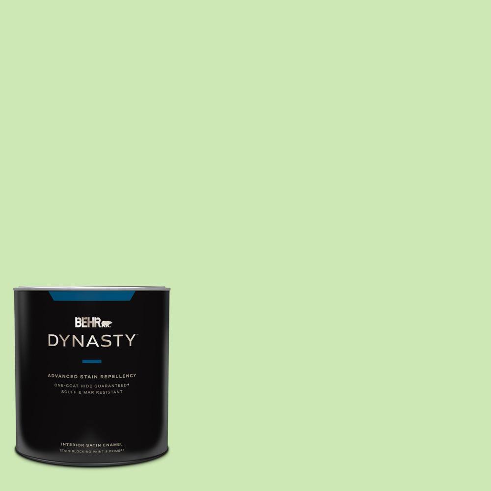 1 qt. #430A-3 Fairway Mist Satin Enamel Interior Stain-Blocking Paint & Primer