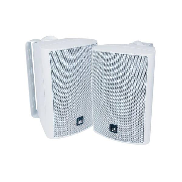 Dual 100-Watt 3-Way Indoor/Outdoor Speakers