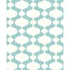 Emilio Turquoise Retro Washable Wallpaper Sample