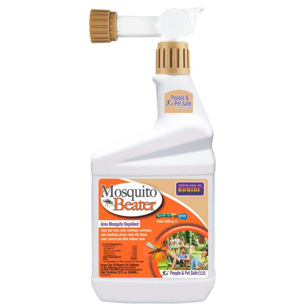 Bonide Mosquito Beater 32 Oz Ready To Spray Area Mosquito And Insect   Bug Killer Spray 5646 64 1000 