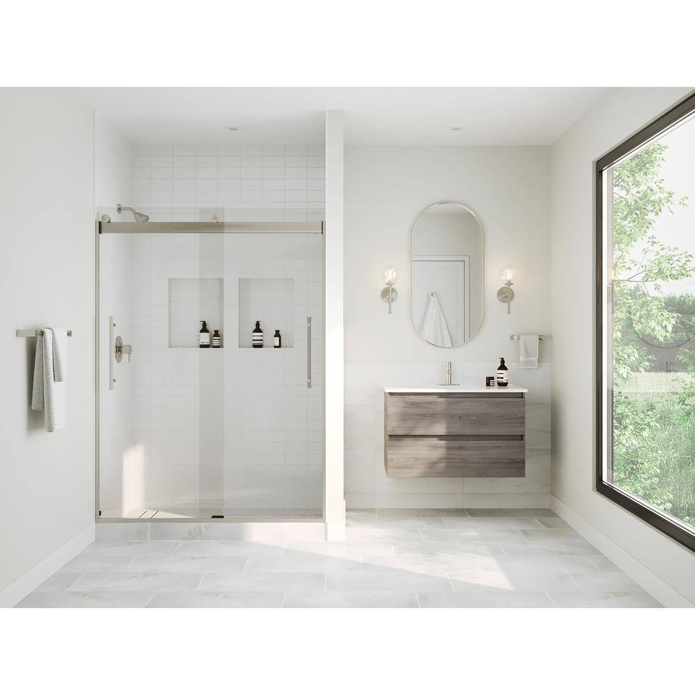 Modern Single-Handle Bathroom Faucet in Sleek Black with Nickel Accents