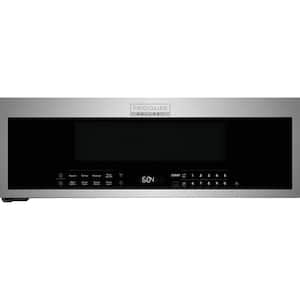 30 in. 1.2 cu. ft. Over-the-Range Microwave in Stainless Steel Charcoal Filter Low Profile with Vent 950-Watt