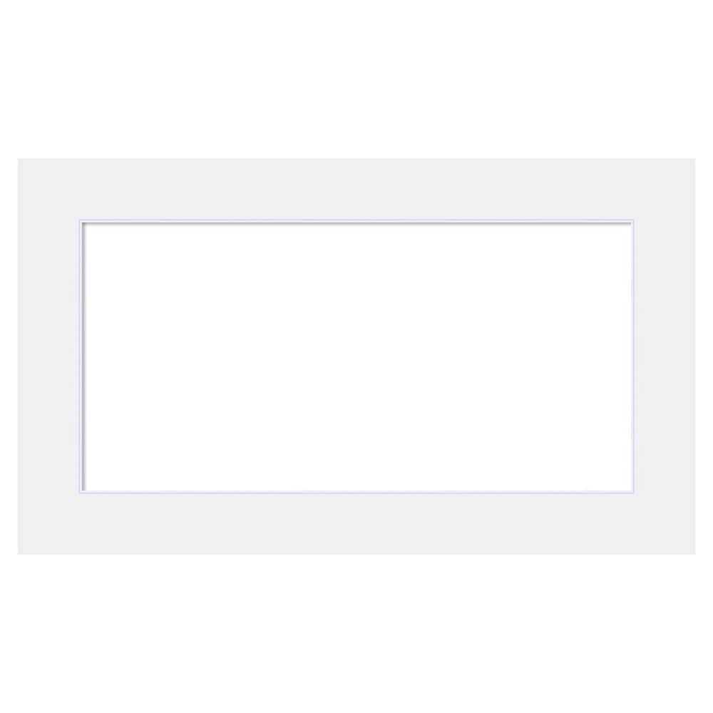 Corvino White 29 in. x 17 in. Wood Framed Dry Erase Magnetic Memo Board price history on PriceWatchPro