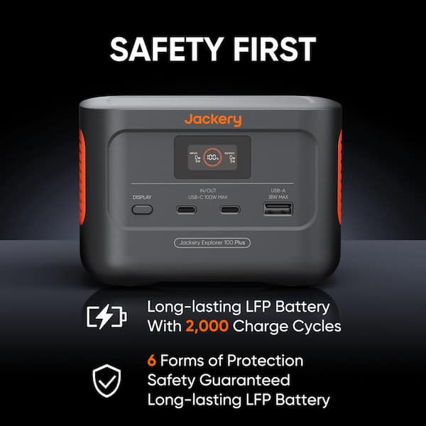 Jackery Explorer 100 Plus Portable Power Station