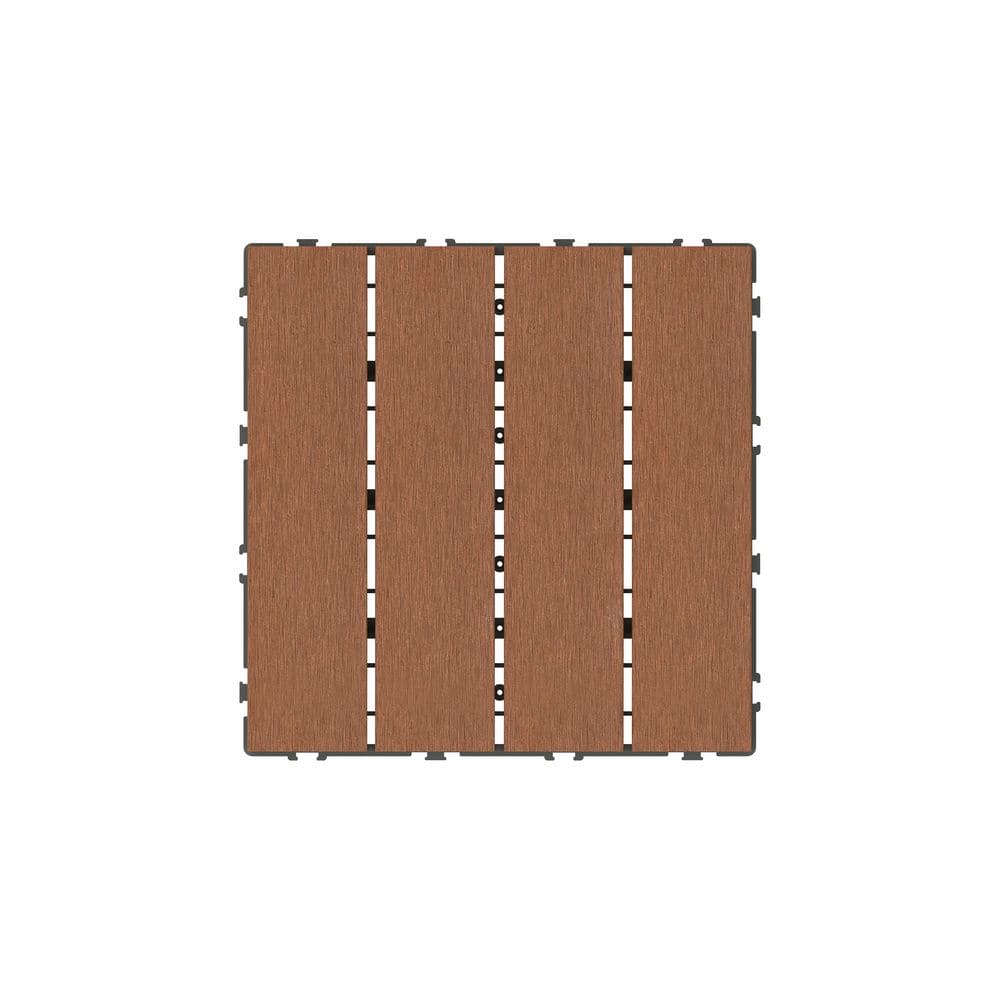 1 ft. x 1 ft. Brushed Composite Deck Tile in Hemlock (12 per Case) price history on PriceWatchPro