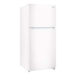 Vissani 18 cu. ft. Top Freezer Refrigerator DOE in White, Garage