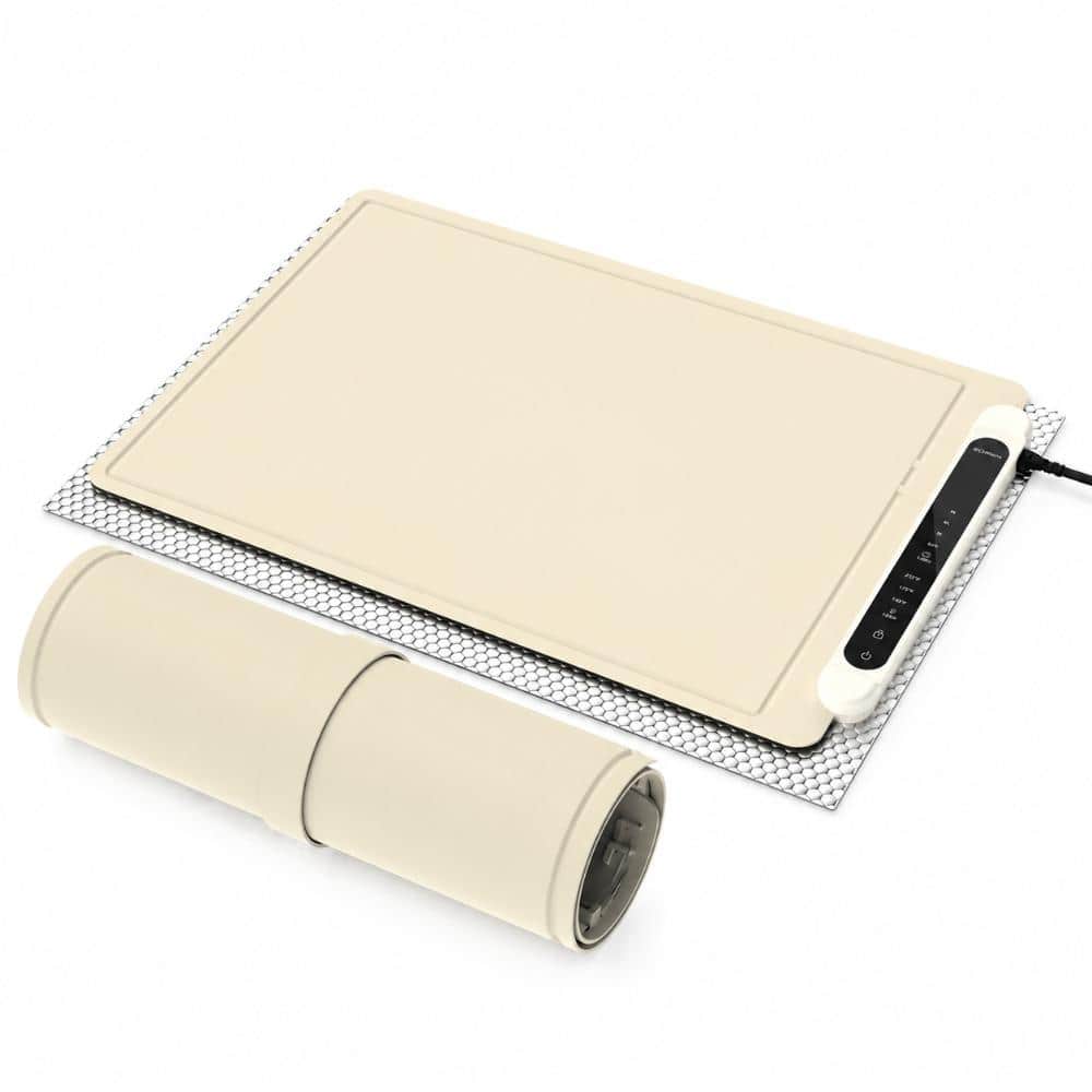 Electric Food Warming Mat with Adjustable Silicone Heating Pad and Timer Function for Buffets and Kitchen price history on PriceWatchPro