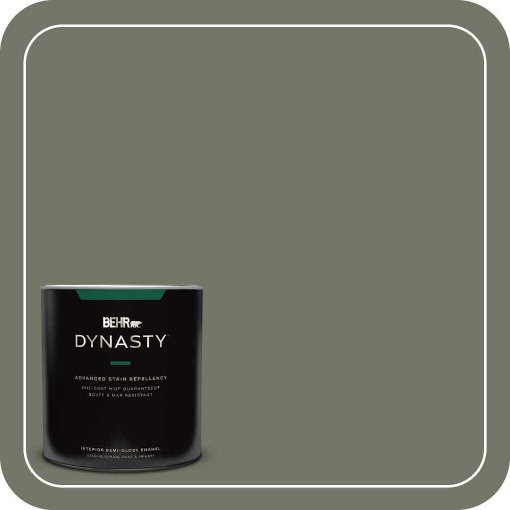1 qt. #HDC-AC-20 Halls of Ivy One-Coat Hide Semi-Gloss Enamel Interior Stain-Blocking Paint and Primer price history on PriceWatchPro