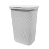 Modern Homes 60 L Laundry Hamper White 67517 - The Home Depot
