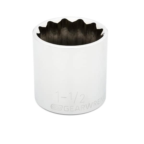 1/2 in. Drive SAE 1-1/2 in. 12-Point Standard Socket
