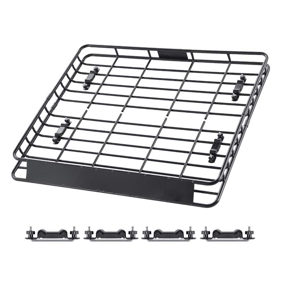 43 x 50 x 4.1 in. Roof Rack Cargo Carrier, Universal Cargo Basket, Car Top Luggage Holder with 150 lbs. Load Capacity price history on PriceWatchPro