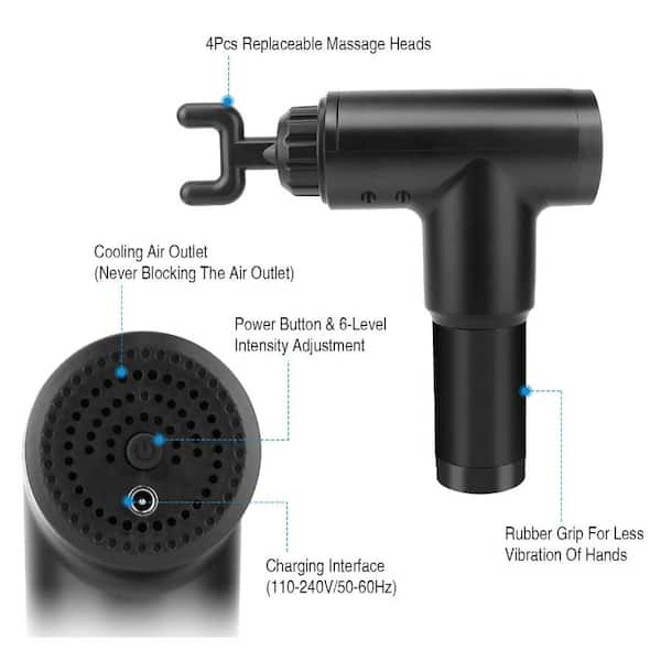 Six-speed adjustment shops massager gun