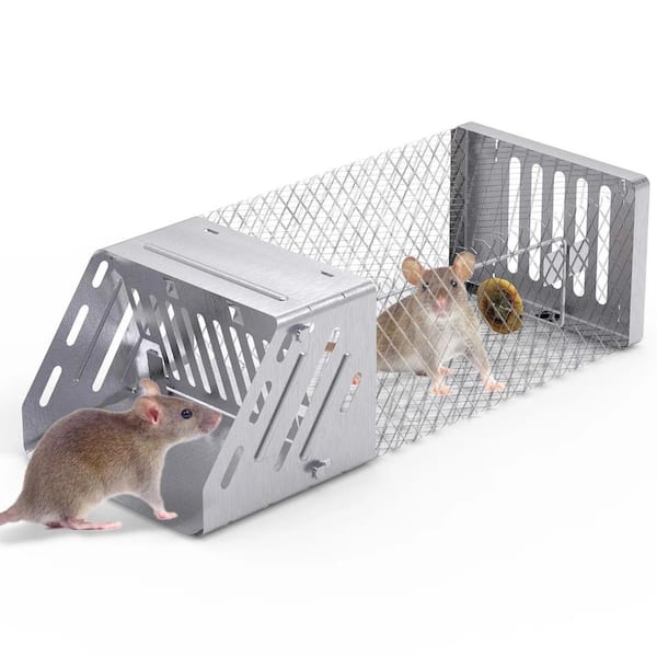 Automatic Continuous Mouse Trap Single Door Mouse Trap Humane Mouse Trap Indoor/Outdoor for catching small mice
