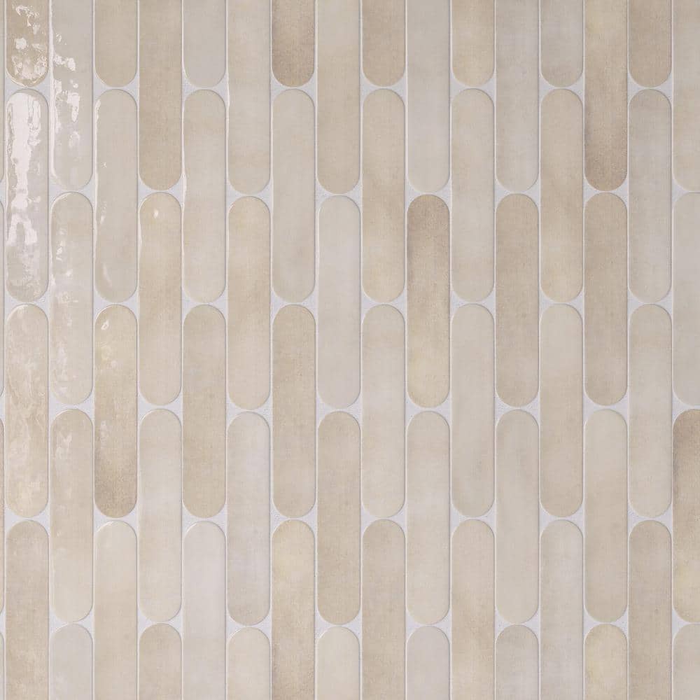 Metropolitan Beige 1.97 in. x 9.85 in. Polished Ceramic Subway Tile Sample price history on PriceWatchPro