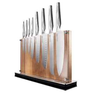 ID3 9-Piece Stainless Steel Knife Set with Ryu Knife Block