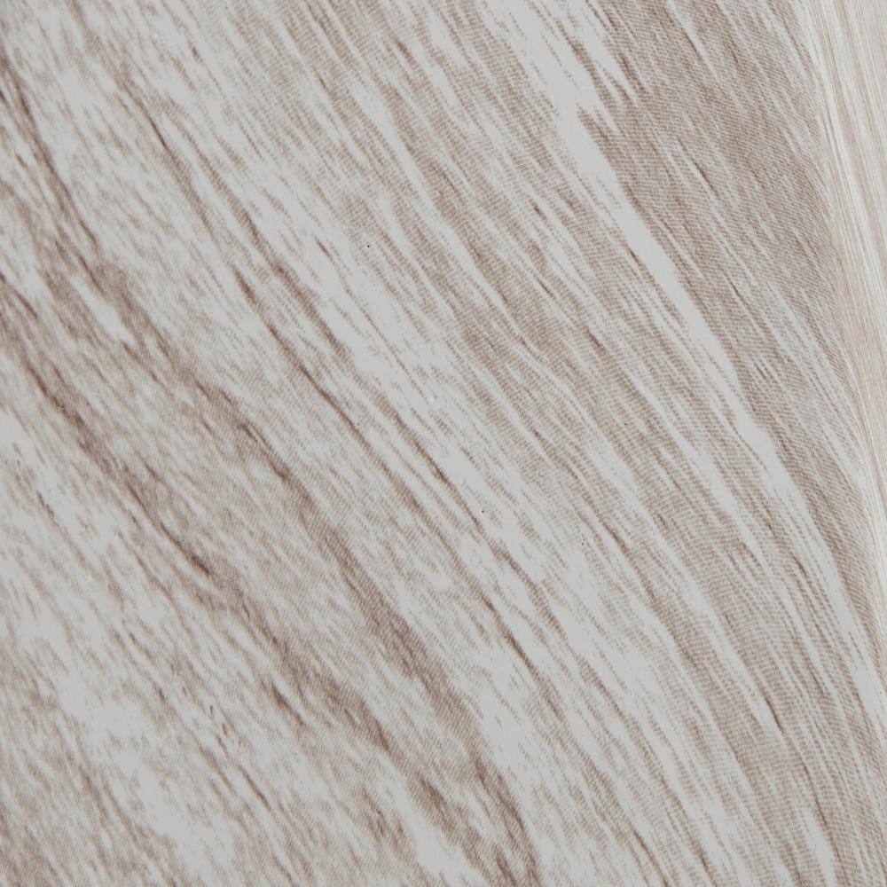 Flinn White Resin Table Lamp with Drum Shade