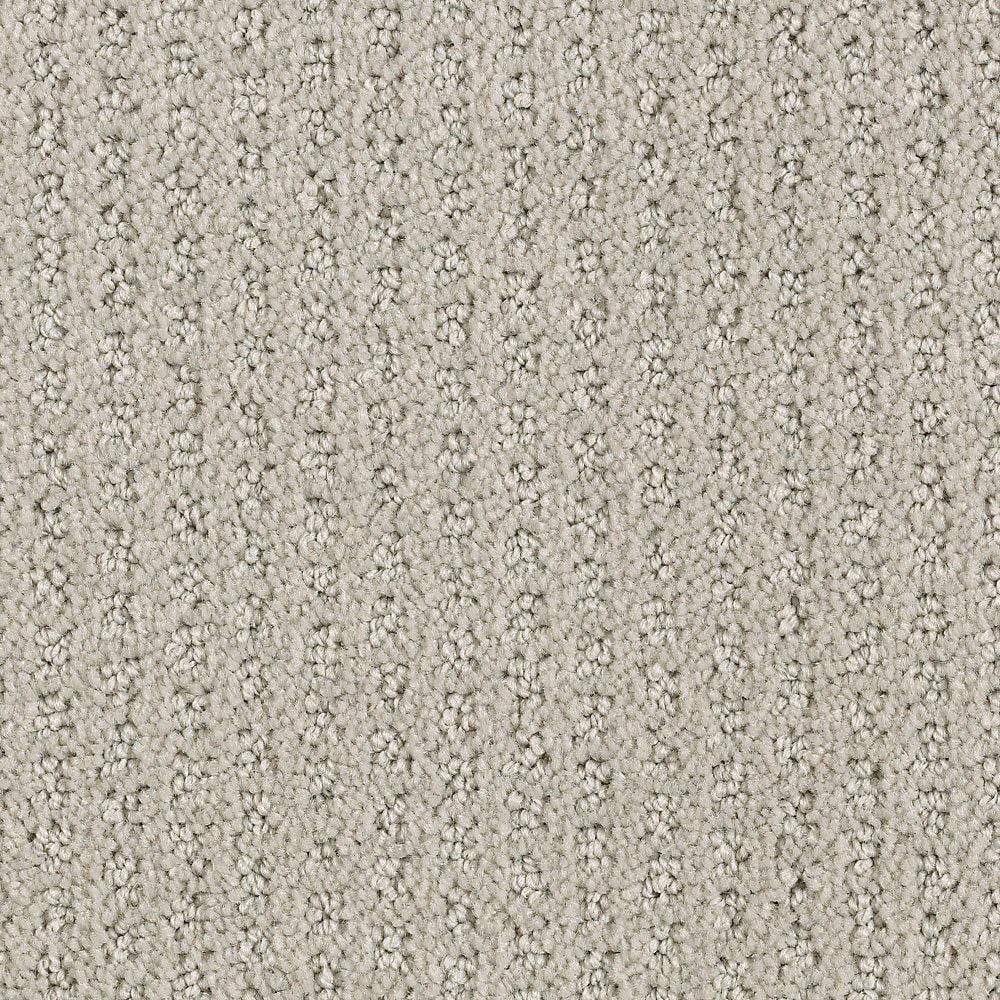 Lifeproof 8 in. x 8 in. Texture Carpet Sample Game Face Color Ash MO