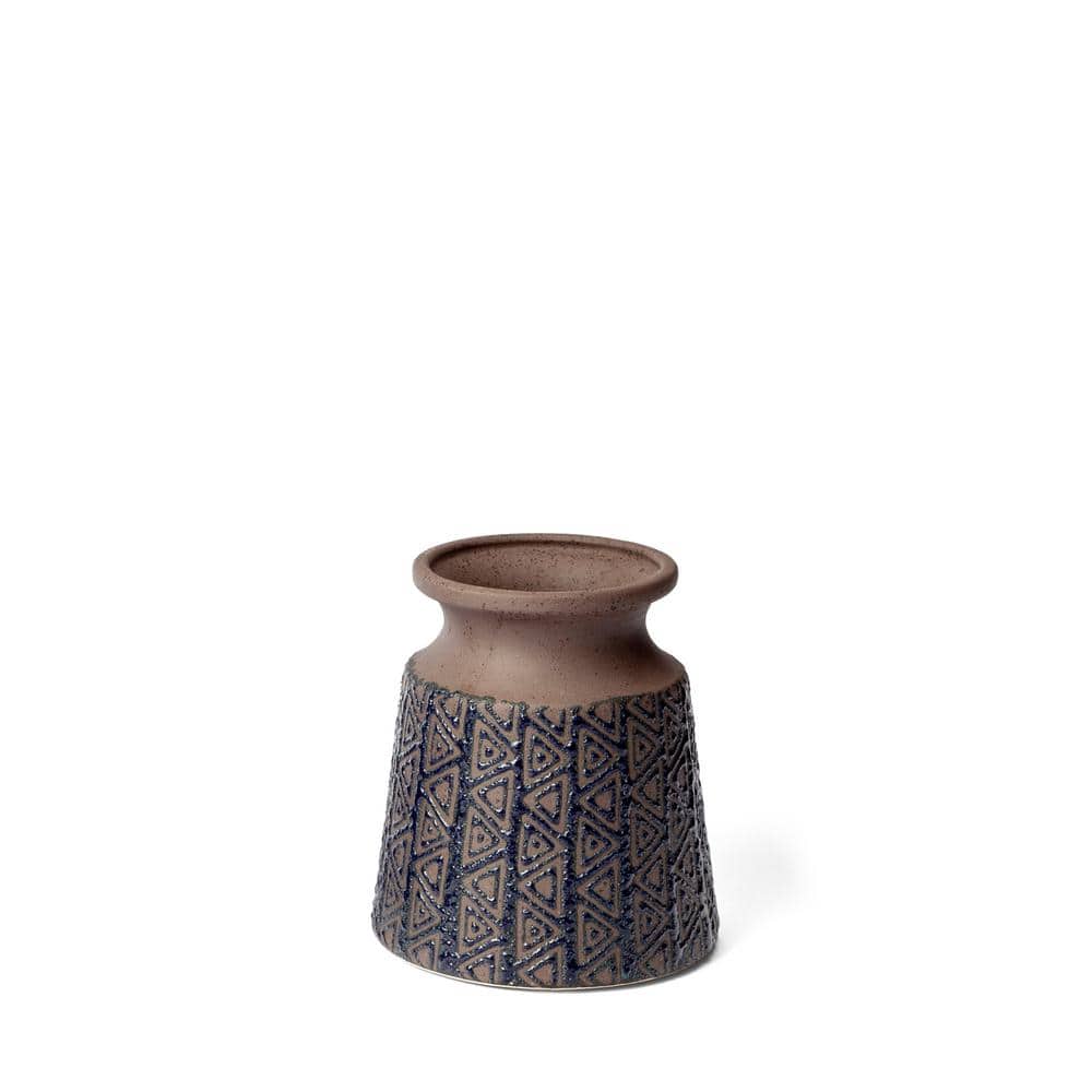 Sefina I Blue/Brown Small Decorative Vase price history on PriceWatchPro