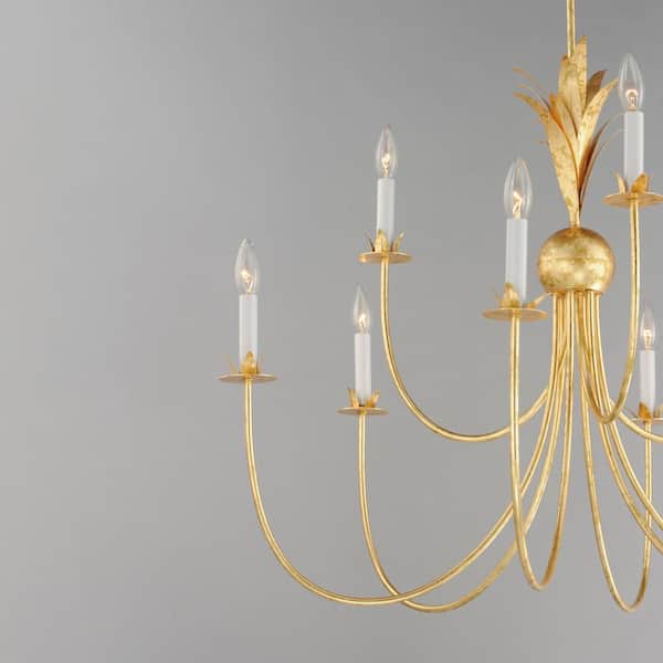 Maxim Lighting - Paloma 9-Light Gold Chandelier