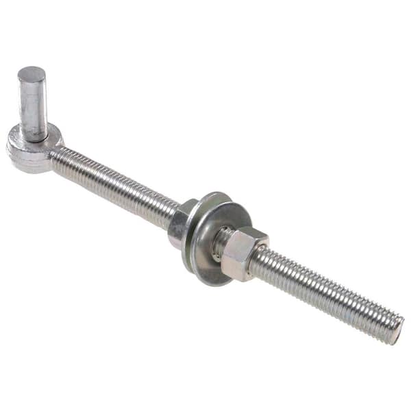 3/4 x 10 in. Gate Bolt Hook in Zinc-Plated (5-Pack)