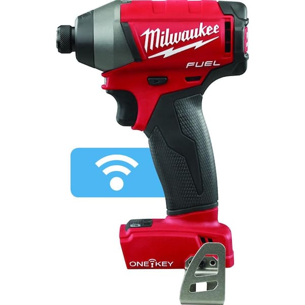Milwaukee M18 FUEL ONE-KEY 18-Volt Lithium-Ion Brushless Cordless 1/4 in. Hex Impact Driver (Tool-Only)