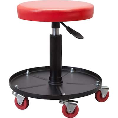 CG Car Professional 580526 Mobile Workshop Stool with Storage Drawers 