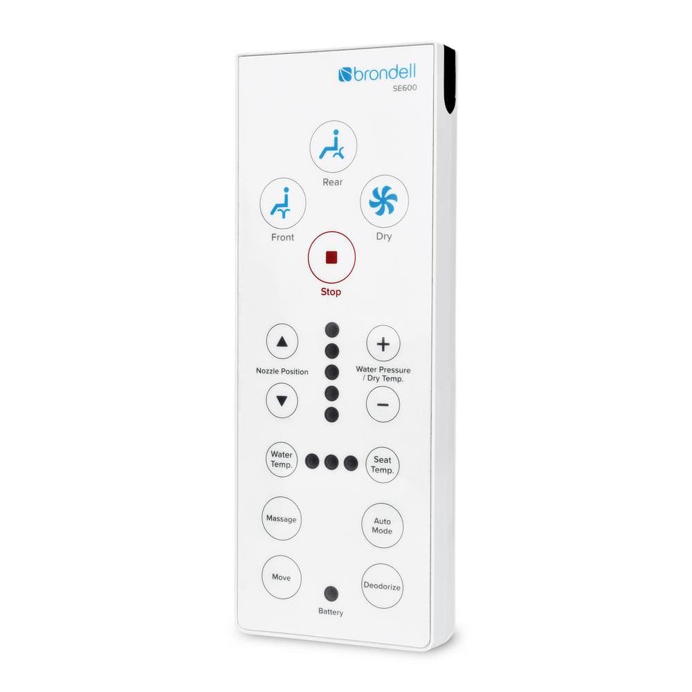 Swash SE600 Electric Bidet Seat for Round Toilet in White