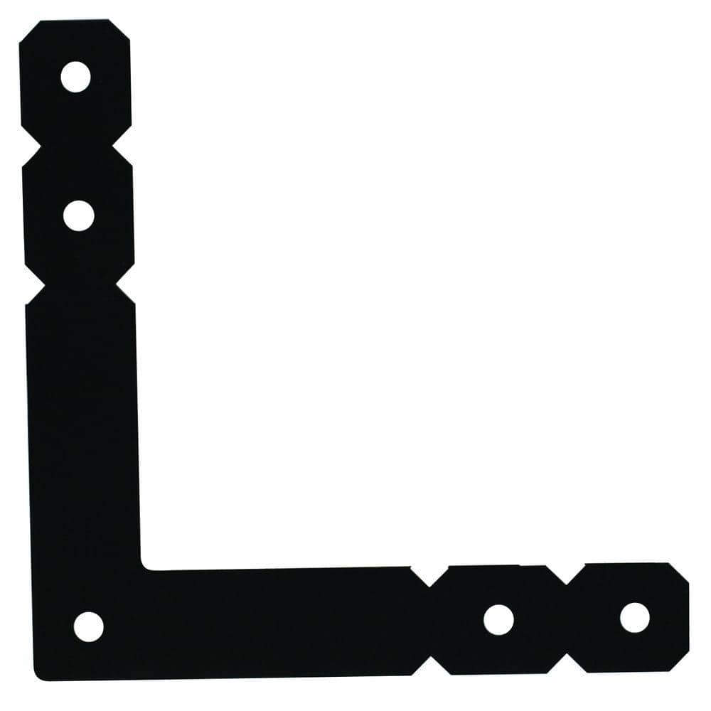 OL 12 in. x 12 in. Black Powder-Coated Ornamental L Angle price history on PriceWatchPro
