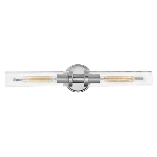 HINKLEY Vaughn 25.0 in. 2 Light Chrome Vanity Light