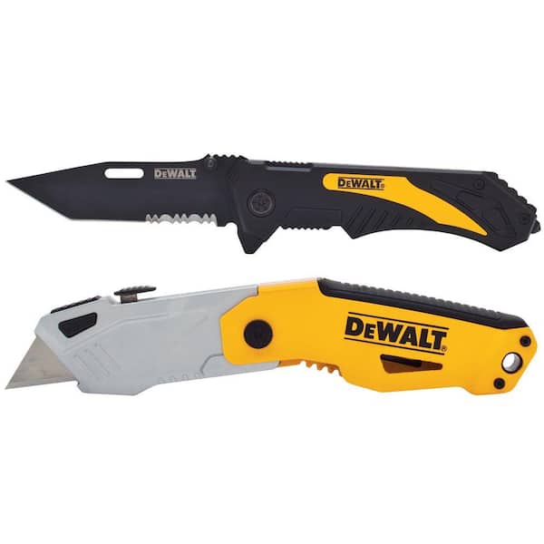 DEWALT Autoload Utility Knife and Pocket Knife Combo (2-Piece)