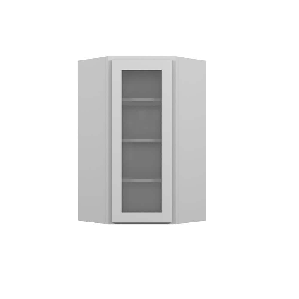 Bedford Shaker 24 in.Wx 42 in.Hx 12 in.D in Painted White Ply Assembled Gla