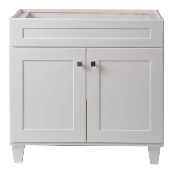 Home Decorators Collection Creeley 36 in. W x 22 in. D Bathroom Vanity Cabinet in Classic White
