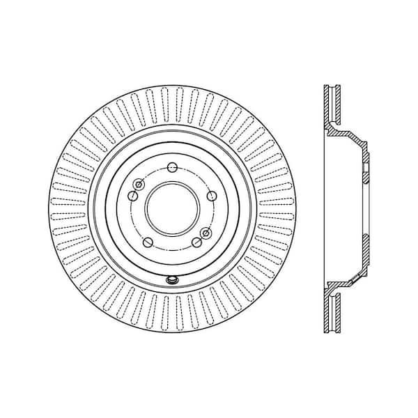 Centric Parts Disc Brake Rotor