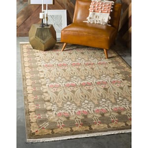 Edinburgh Carnation Brown 9' 0 x 12' 0 Area Rug