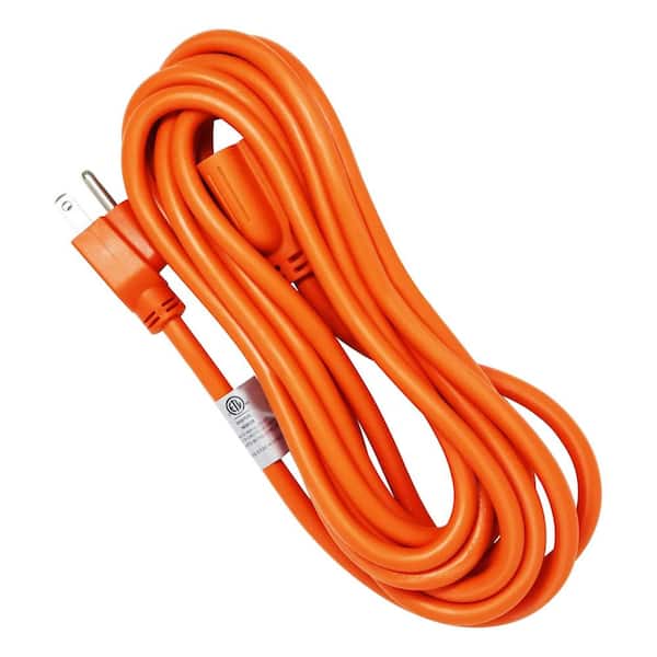 20 ft. 16 / 3 SJTW Indoor/Outdoor Extension Cord, Orange