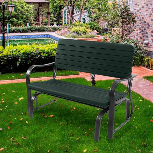 forest wooden 2 seater garden bench